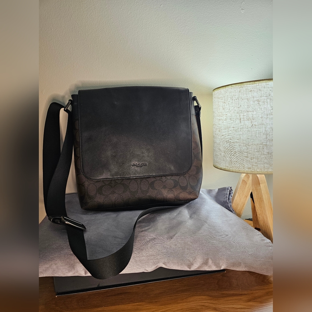 Coach Messenger Crossbody Bag in Signature Canvas